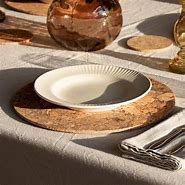 Image result for Round Cork Placemats