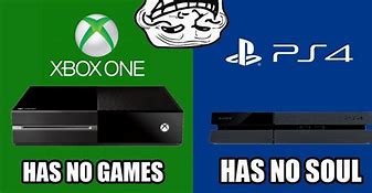 Image result for PS4 vs Xbox Funny Memes