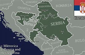 Image result for Historical Map of Serbia