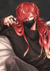 Image result for Anime Boy with Red Hair and Red Eyes