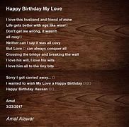 Image result for Happy Birthday Love Poems for Him