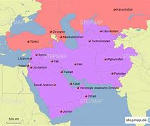 Image result for Large Map of Middle East
