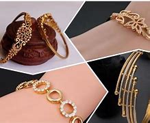 Image result for Women Bracelet Latest Gold