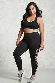 Image result for Forever 21 Plus Size Leggings