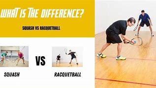 Image result for Squash Sport vs Racquetball