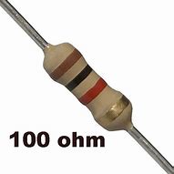Image result for 100 Ohm Resistor