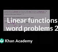 Image result for Algebra Word Problems Khan Academy