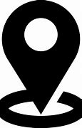 Image result for Location Icon Black and White