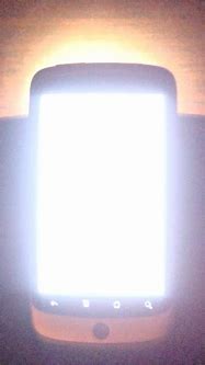 Image result for Screen White Light iPhone