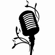 Image result for Microphone Silhouette Clip Art