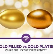 Image result for Champagne Gold versus Gold Plated