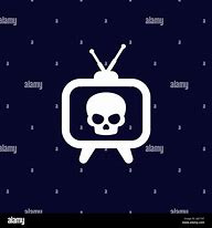 Image result for Skull Television Vector