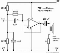 Image result for 741 Op-Amp TV Antenna Amplifier