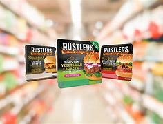 Image result for Rustlers Vegetarian Burger