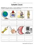 Image result for 5 Syllable Words Worksheets