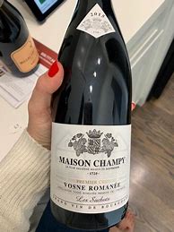 Image result for Champy Vosne Romanee Suchots