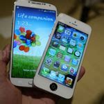 Image result for Samsung Galaxy 4 vs iPhone 5 Comparison