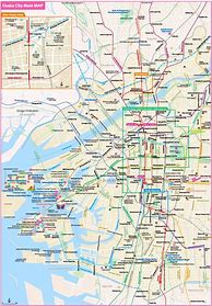 Image result for Osaka Japan Map
