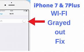Image result for WiFi Greyed Out iPhone