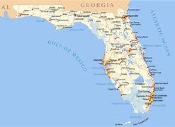 Image result for Florida Atlantic Coast Map