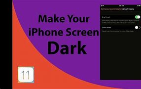 Image result for iPhone Screen Dark