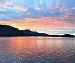 Image result for Alaska Sunset Mountains