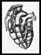 Image result for Heartgrenade Drawing
