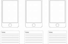 Image result for Wireframe Template iPhone Blank