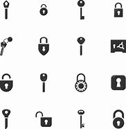 Image result for Lock and Key Icon.png