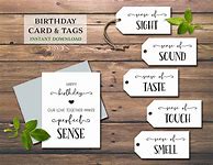 Image result for 5 Senses Gift Tag Ideas for Spouse