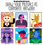 Image result for Corporate Art Style Meme