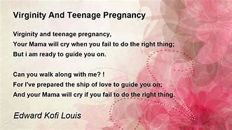 Image result for A Poem About Teenage Pregnancy