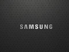 Image result for Samsung Electronics Logo with Red Background