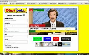 Image result for Breaking News Generator