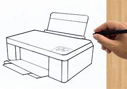 Image result for Printer Pencil Drawing