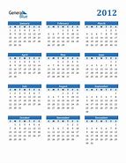 Image result for 2011 2012 Printable Yearly Calendar