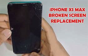 Image result for iPhone XS Max Broken Screen