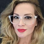 Image result for White Eyeglass Frames Women