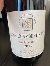 Image result for Drouhin Laroze Gevrey Chambertin Au Closeau