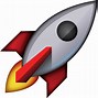 Image result for Red Rocket Emoji
