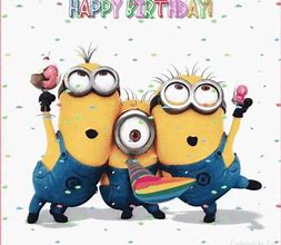 Image result for minion happy birthday gifs