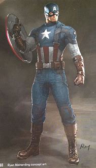 Image result for Marvel Captain America Concept Art