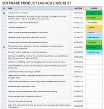 Image result for Release Checklist Template