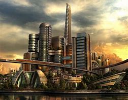 Image result for Future Cities Concept Art