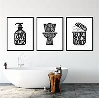 Image result for Bathroom Sign Art