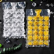 Image result for Clear Plastic Ice Bags