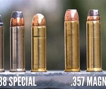 Image result for 357 Mag vs 38 Special
