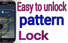 Image result for Pattern to Get into Phone