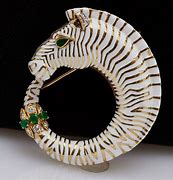 Image result for David Webb Zebra Bracelet