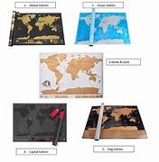 Image result for Scratch Map Deluxe Edition